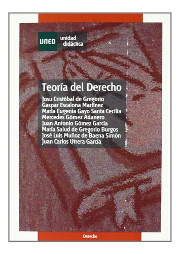 Libro Teoria Del Derecho  De Cristobal De Gregori