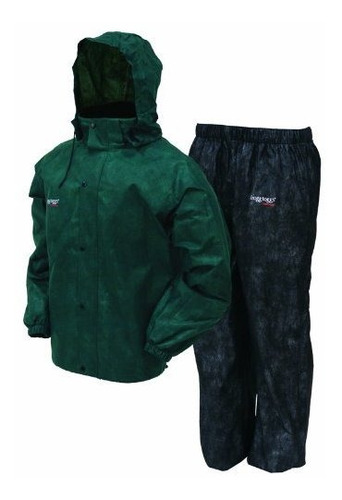 Frogg Toggs As1310109xl All Sport Rain Suit Xl Verde  Negro