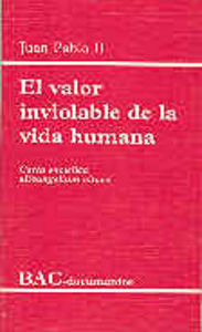 El Valor Inviolable De La Vida Humana. C... (libro Original)