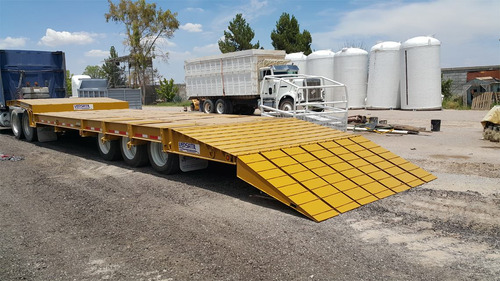 Lowboy Cama Baja Marca Renteria Versatil 60t-40 Precio Neto