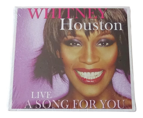 Whitney Houston Live A Song For You Cd Disco Compacto Nuevo