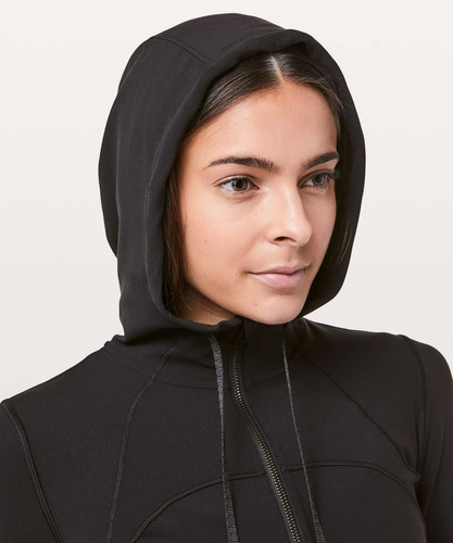 Sudadera Deportiva Nulu Mujer Negro Lululemon + Gift Set Msi
