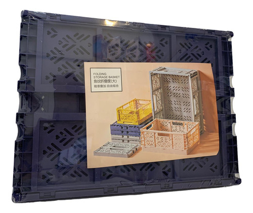 Caja Decorativa De Mi House 58081 Color Negro Negro X Unidad