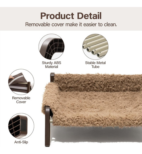 Mewoofun Sofá Para Gato,sofá Para Gato Cama Elevada Para ...