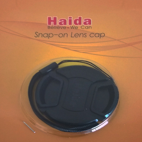 Imagen 2 de 6 de Tapa Para Lentes Haida Originales Hd1051 77 Mm - Para Todo Lente Con Rosca Frontal De 77 Mm