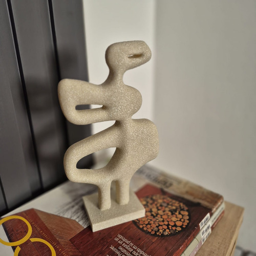 Escultura Decorativa 3d Adorno Simil Piedra Crudo