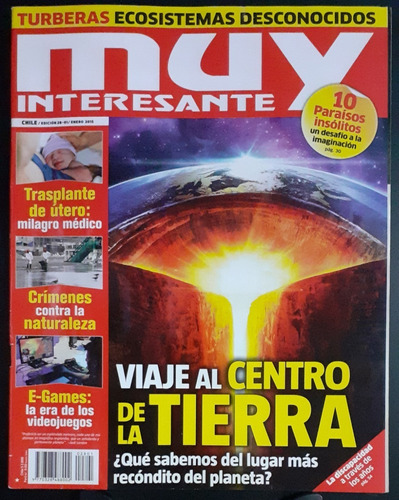 Revista Muy Interesante / Viaje Al Centro De La Tierra.