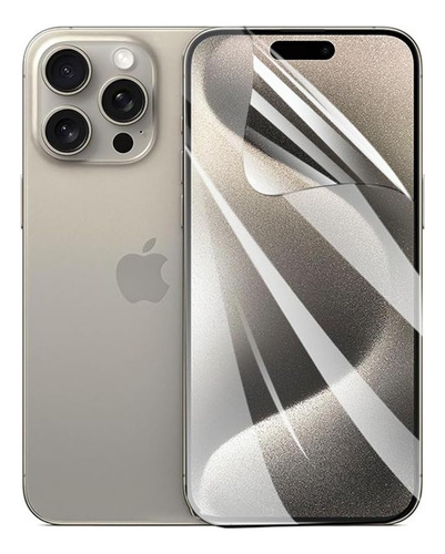 Protector Pantalla Hidrogel Hd Para Todo iPhone Plus Pro Max