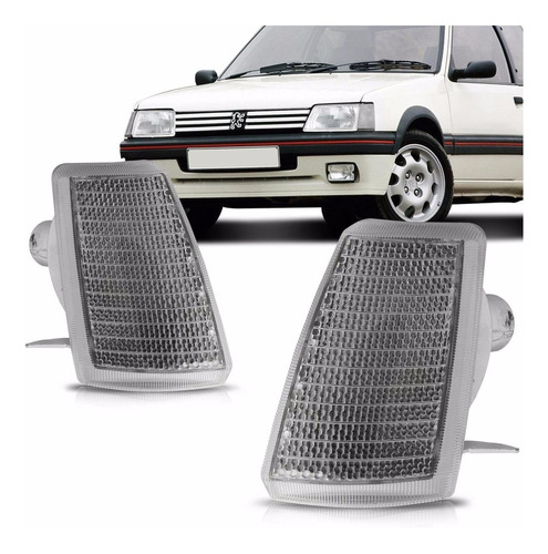 Pisca Lanterna Dianteira Peugeot 205 93 94 95 Cristal