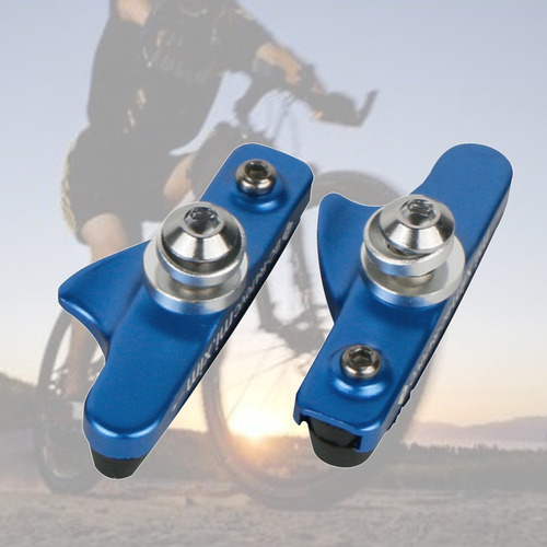 Juego De Pastillas De Freno De Bicicleta Bicicleta De Azul