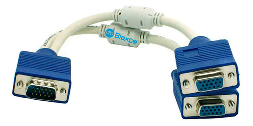 Cable Splitter Vga Macho A 2 Vga Hembra