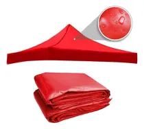 Comprar Repuesto De Lona Para Toldo 3x3 100%impermeable Rojo