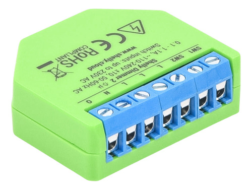 Relevador Dimmmer 16a Soporta Google Y Alexa Shellydimmer2