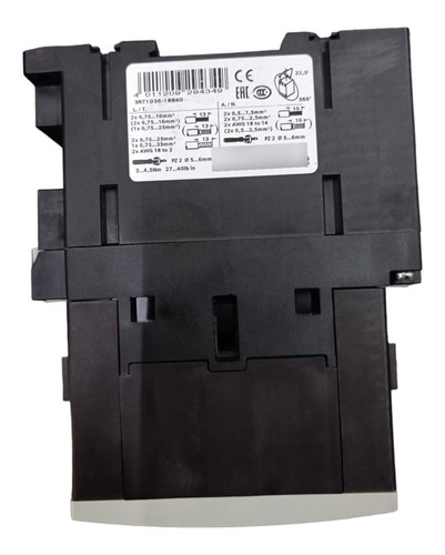 Contactor Siemens 3rt1036-1bb40 50a, 400vac Bobina 24vdc