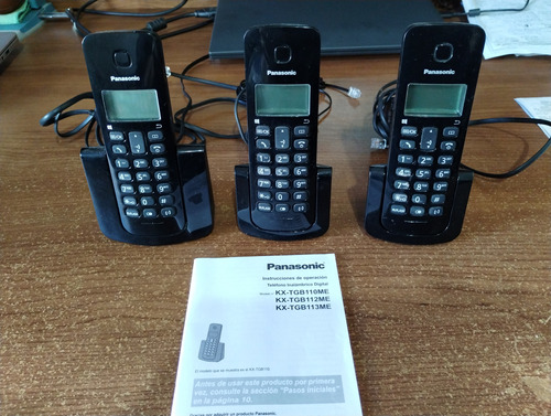 Teléfonos Inalámbricos Panasonic Modelo Kx-tgb110me