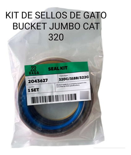 Kit De Sellos De Gato Bucket Jumbo Cat 320