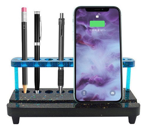 Molde De Soporte De Pluma De Silicona Para Teléfono Celular