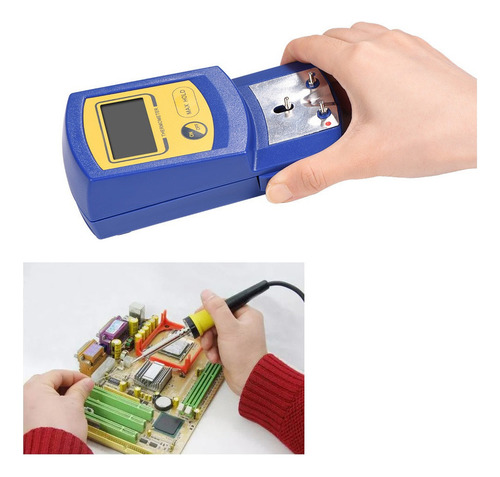 ! Termómetro Para Cautín Fg-100 Temperatura Tester Punta Lcd
