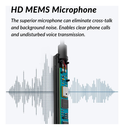 Auriculares Tonemac T5m Con Microfono Mems Hd, Graves