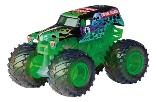 Monster Jam Grave Digger Truck 4x4 Spin Master 1/64 La Plata