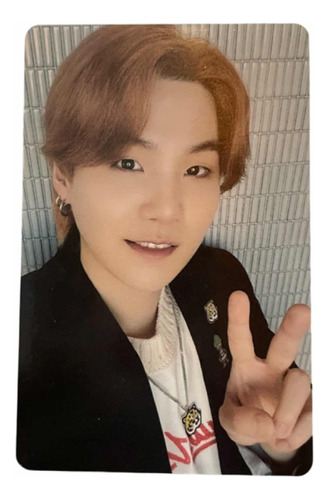 Photocard Bts Original Suga Ver. Dicon 1