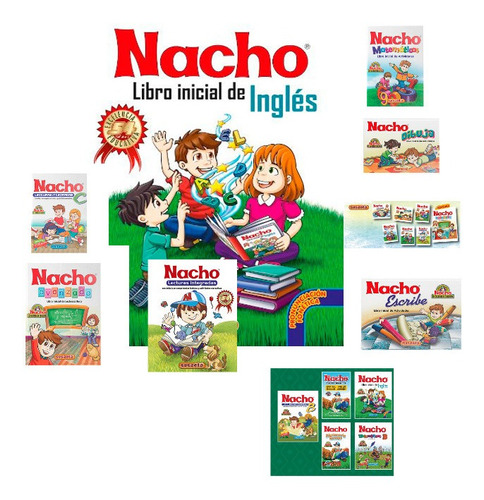 Cartilla Nacho Inicial De La Excelencia * 6 Unidades 