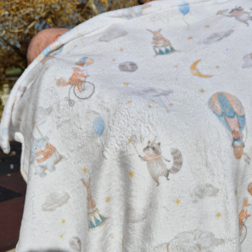 Manta Frazadita Bebe Liviana Y Abrigada Súper Soft! - Cielo Cielo
