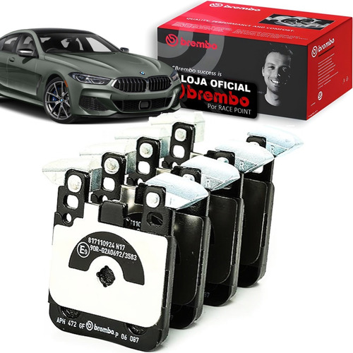 Kit Pastilha Freio Traseiro Brembo Bmw M M135i M235i M240i