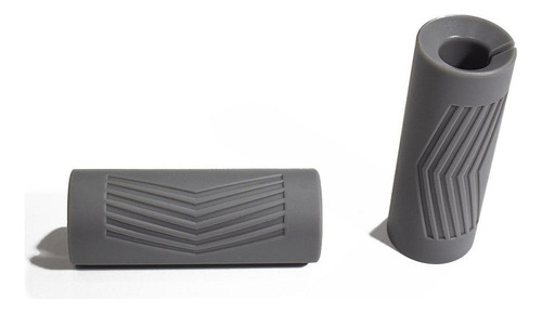Barbell Garra Halteco Silicone Almofada Confortável Cinza