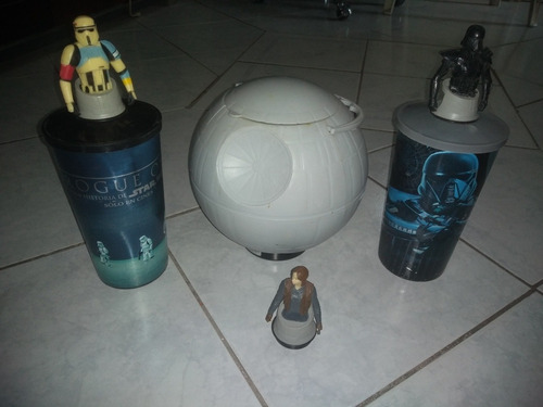 Vasos Cinemex Star Wars Rogue One Jyn Erso Y Death Star