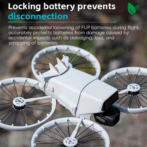 Soporte De Protección Anticaída Trasero Para Drones Con Bate