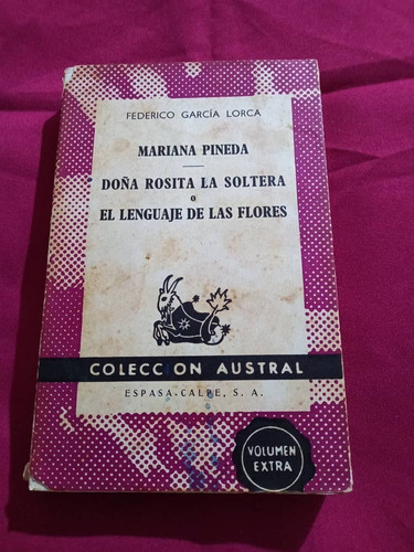 Espasa - Doña Rosita La Soltera - Mariana Pineda
