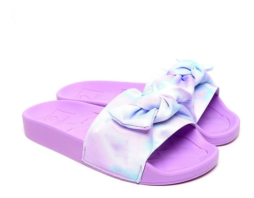 Imagem 9 de 10 de Chinelo Slide Molekinha Infantil Tie Dye