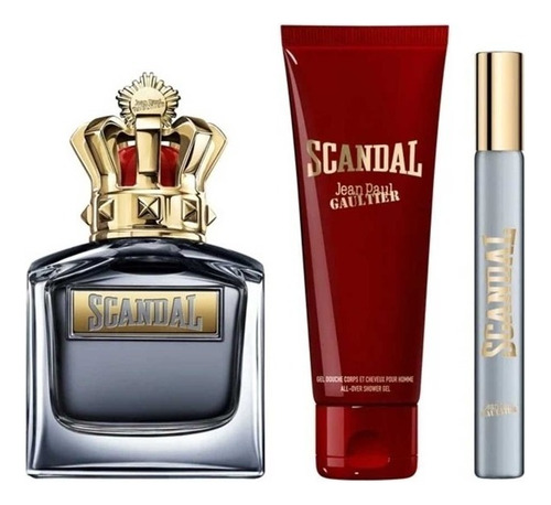 Set Jean Paul Gaultier Scandal Pour Homme Edt 100ml Premium