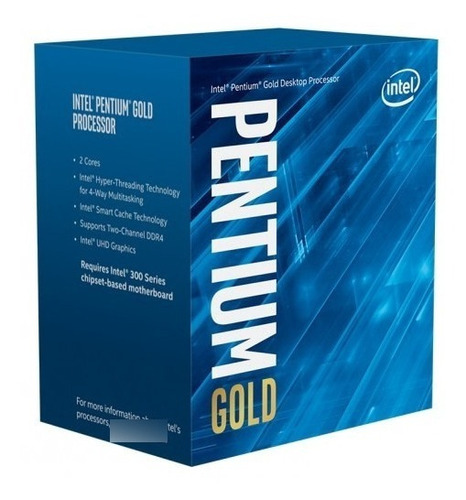 Microprocesador Intel Pentium Gold G6400 4.00ghz 4mb -10gen
