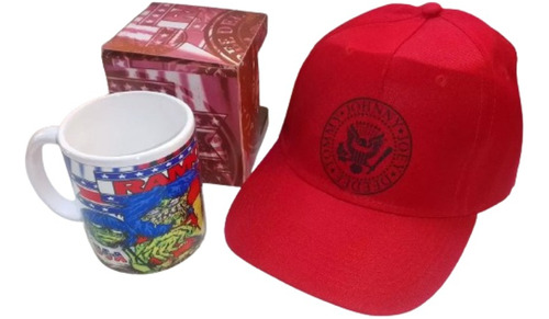 Taza The Ramones + Gorra 