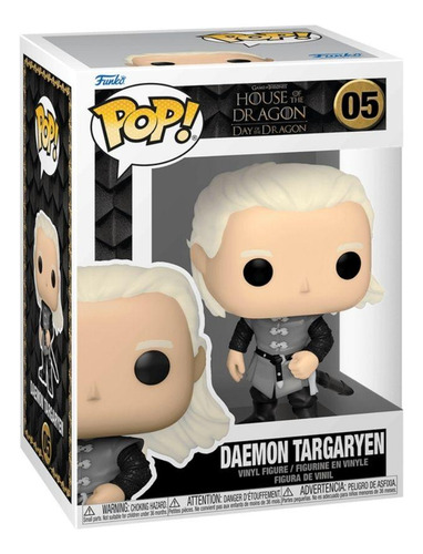 Boneco Funko Pop! A Casa Do Dragão - Daemon Targaryen