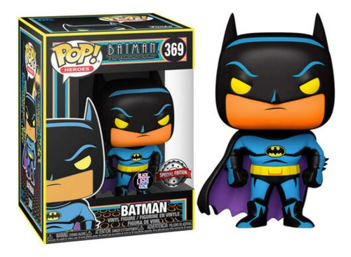 Funko Pop! Batman Animated Series Glow Blacklight #369 (Usado)