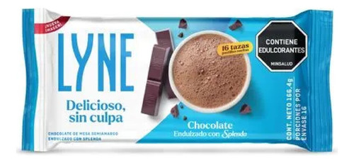 Lyne Chocolate Endulzado Con Splenda 166g Importado Colombia