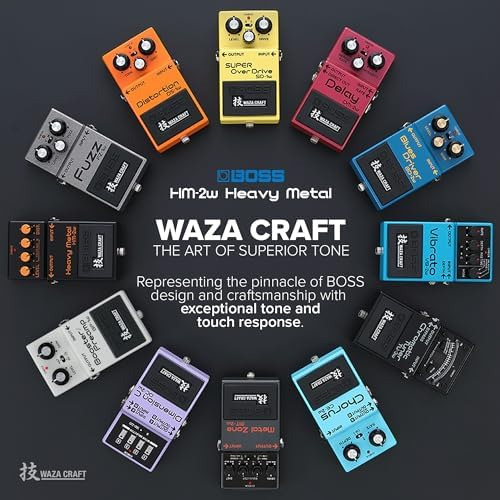 Boss Hm-2w Waza Craft Heavy Metal Distortion Pedal