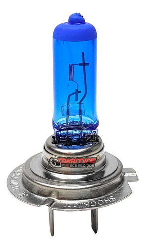 Imagem 4 de 5 de Lampada H4 Super Branca Shocklight 8500k 12v 60/55w Par