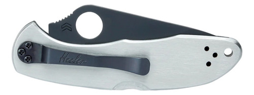 Canivete Cimo Heeler 3 Black Titanium 9440/8-bti - C/ Clip Cor Preto
