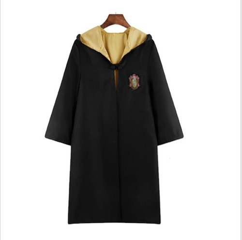 Capa Bordada De Harry Potter+corbata+bufanda+varita 4 Pzs.