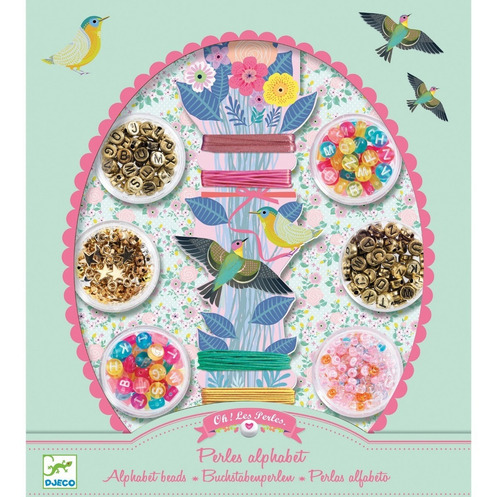 Kit Bijouterie Perlas Alfabeto Djeco 8-13 Años