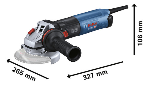 Gws17-125s Esmerilhadeira Angular 5 1700w Bosch 220v