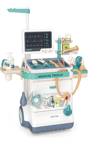 Set De Juego Consultorio Medico Juego De Rol, Niños 24 Pzas