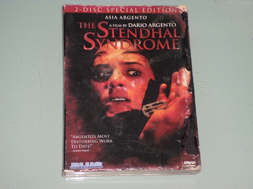 The Stendhal Syndrome-asia Argento-ed. 2 Dvds  Dario Argento