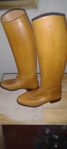 Botas De Cuero Italiana Talla 43 O Cambio 