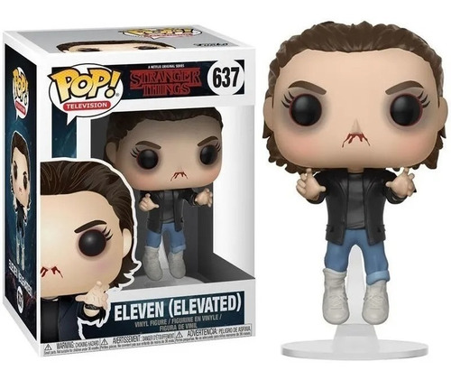 Funko Pop! Eleven ( Elevated ) #637 Netflix Stranger Things 