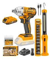 Comprar Llave De Impacto Linternas Dado De Impacto Ingco Inalambric